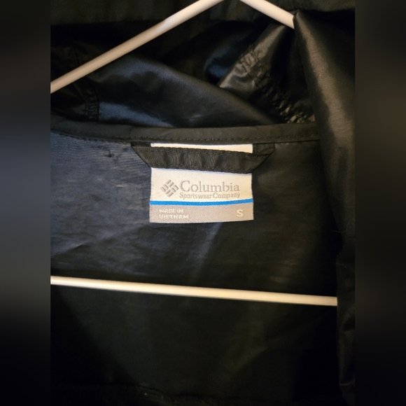 Columbia Black Women's Light Jacket With Hood - Picture 7 of 10